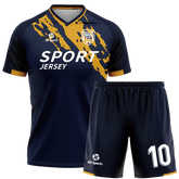 All Sports,昇華 サッカー ユニフォーム,上下セット,青,オリジナル ユニフォーム